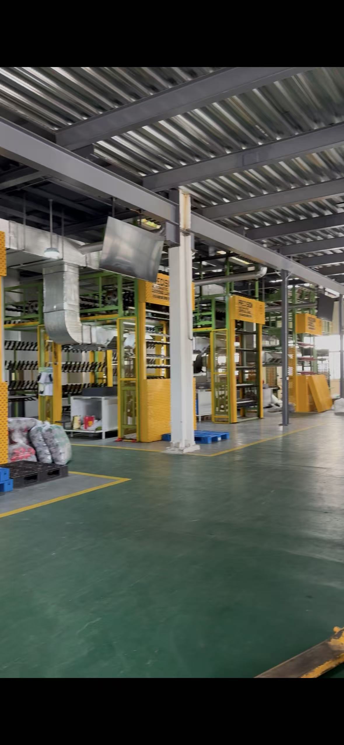 Automated dipping and finishing line
